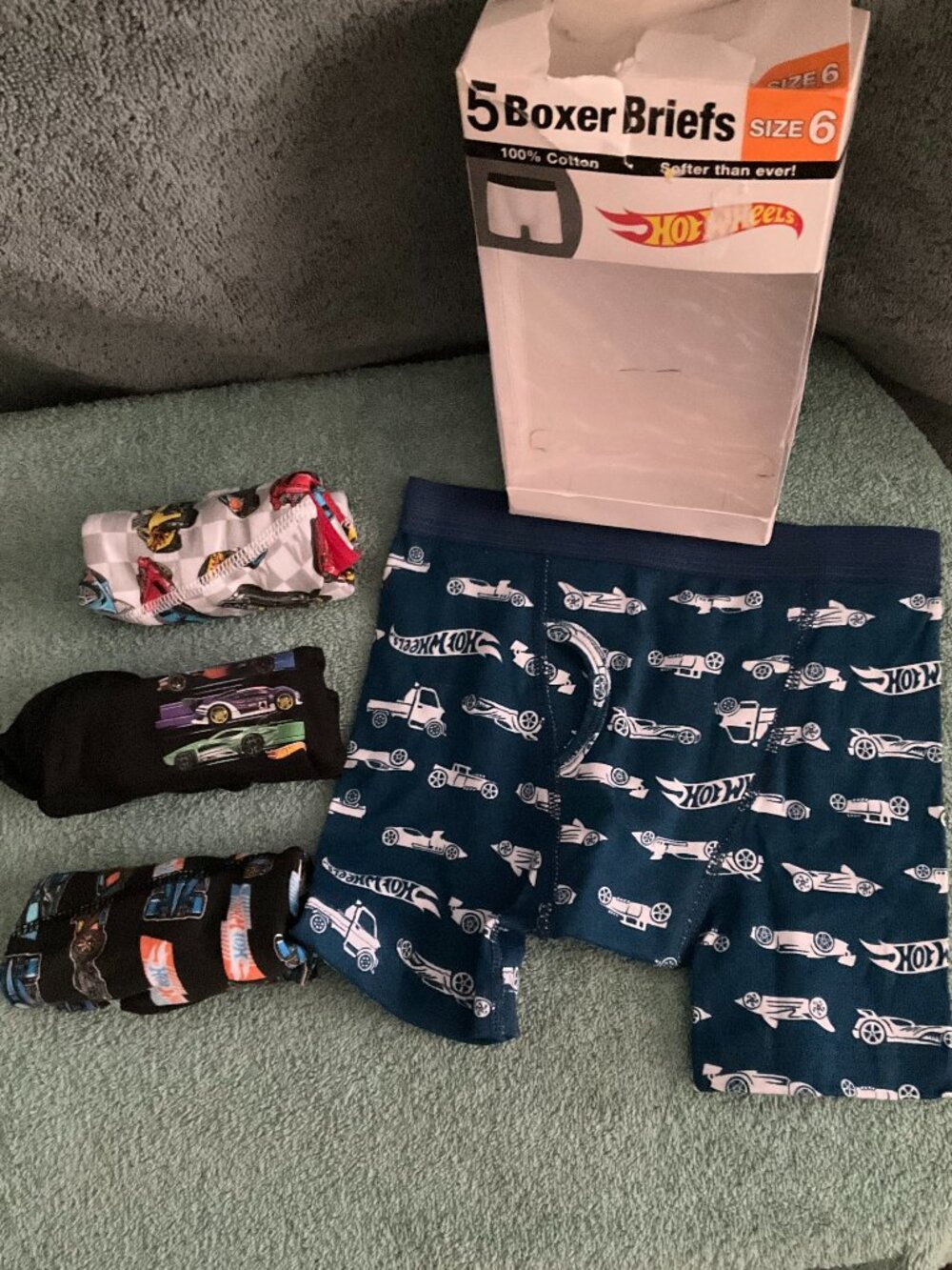 Boy's Hot Wheels Boxer Briefs